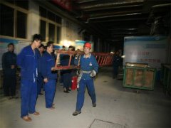 動(dòng)力公司、面一車間分別舉行防泄漏演練