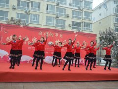 文藝匯演進(jìn)小區(qū) 歡歡喜喜鬧元宵